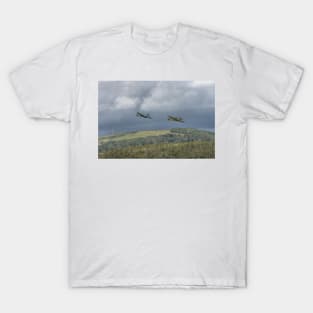 Hurricane and Spitfire Flypast T-Shirt